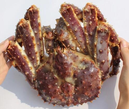 蓬莱仙岛海产品 鲜活急冻生帝王蟹