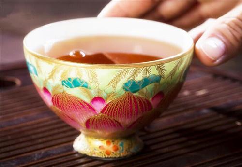 宏集轩 景德镇陶瓷小茶杯纯手工品茗杯
