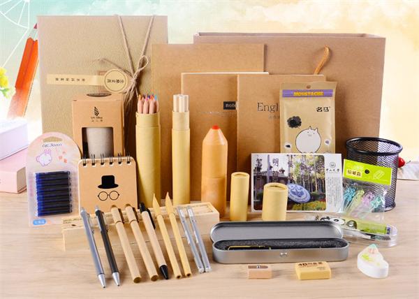 小鱼儿精品文具店 原木文具套装礼盒