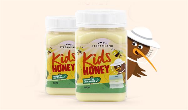 小果澳洲代购直邮店 新西兰儿童蜂蜜百花蜜