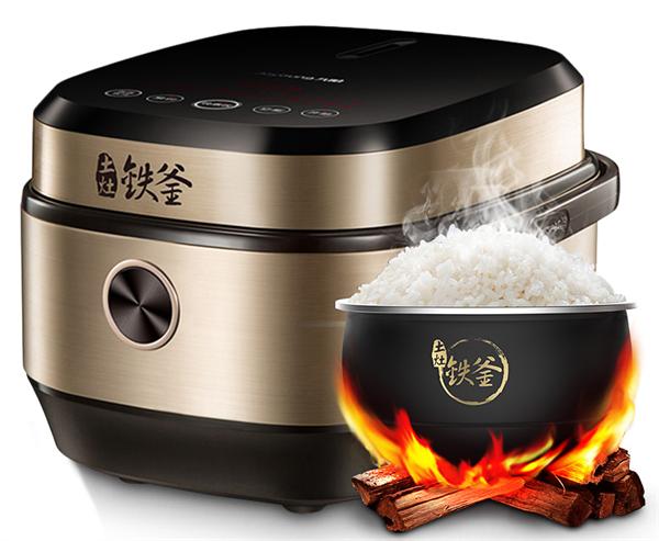 Joyoung/九阳 铁釜内胆ih电磁加热电饭煲F-40T801