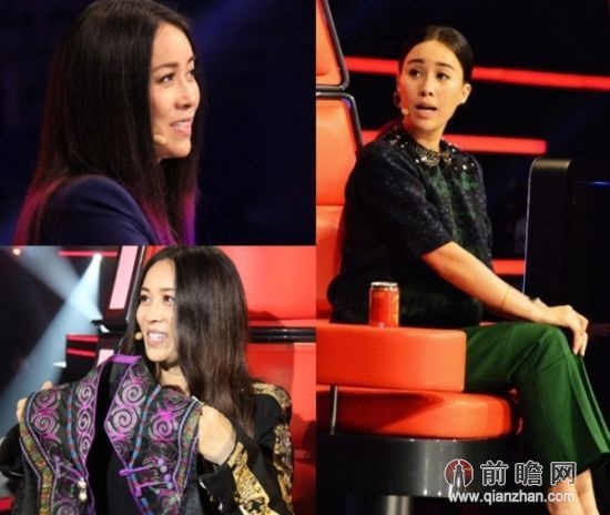 那英对好声音学员失望图片