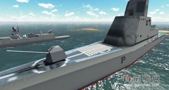 中国超级巨舰曝光 12000吨级秒杀美军阿利伯
