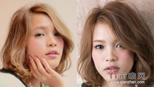 最新日系女生流行发型2014个性短发令圆脸显瘦(2)