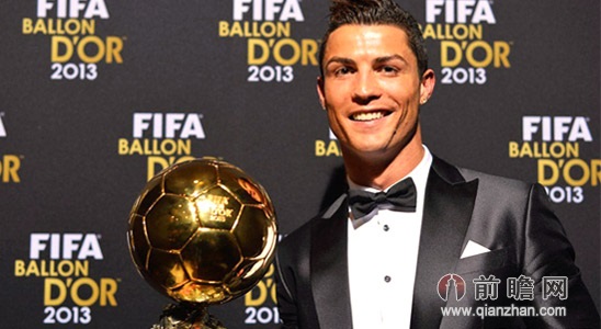 世界足球先生C罗无疑问斩获 梅西仅差2.2%带
