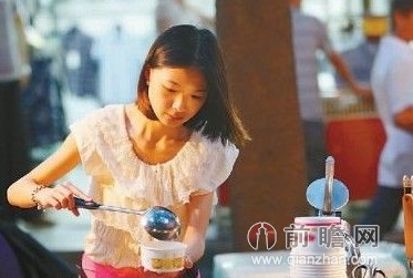 冰粉妹妹杨阳上天天向上 冰粉西施欲开连锁店