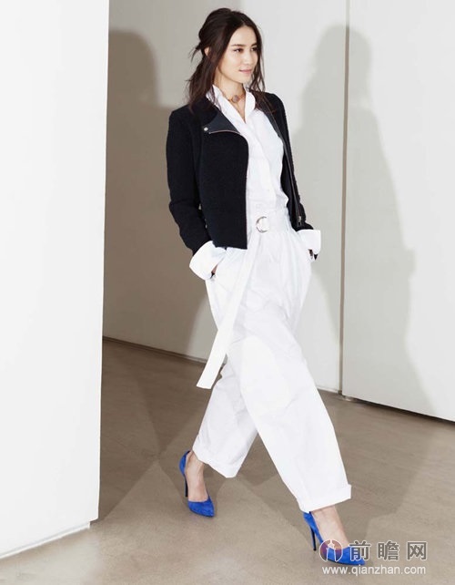 小 宋佳 街拍服装 大片  演绎时尚干练熟女_立方淘