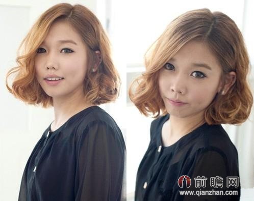 2014日系<em>女生</em>短发<em>烫发发型</em> 显瘦时髦最抢眼(2