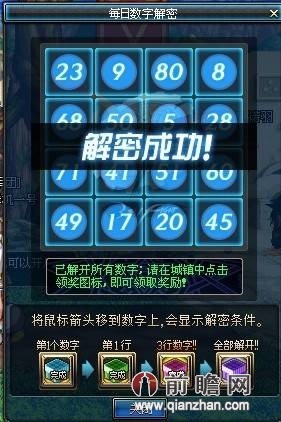 dnf数字解密答案2月19日最新 全部答案1月24日