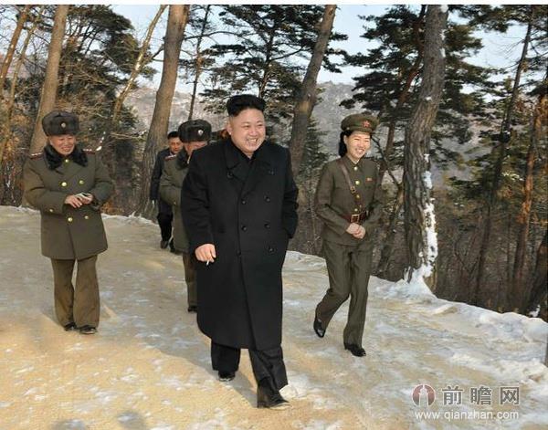 金正恩\雷打不变\的发型