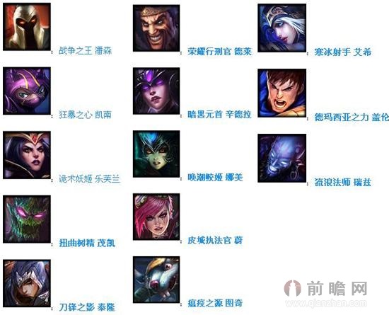  lol英雄联盟 本周3月28日 周免 英雄最新名单  lol 本