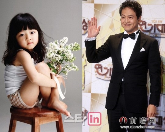 奇皇后郑雄仁确定加盟爸爸去哪儿 女儿世允正面照曝光