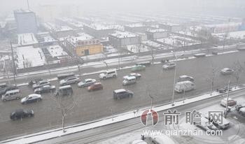 榆林下雪惊现倒春寒 网友狂刷微信晒雪照引围