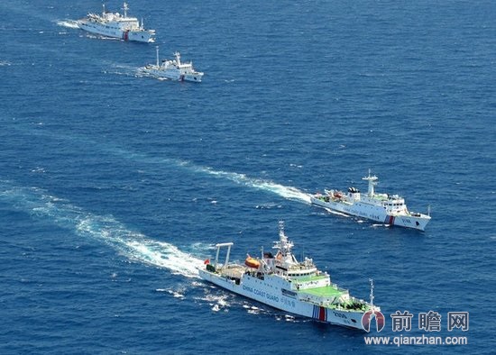 中国海警编队昨日钓鱼岛巡航 美国不会为日本