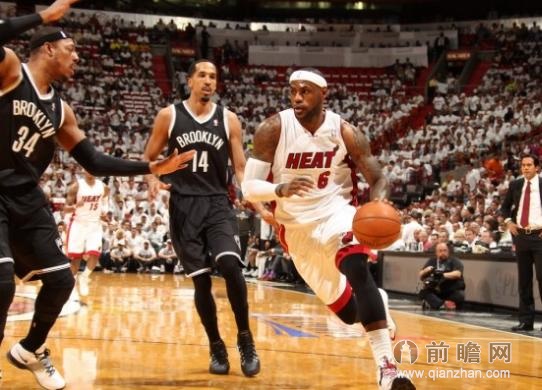 热火vs篮网全场录像:詹皇砍22+5创纪录 KG0分