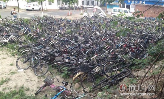 自行车墓地图片