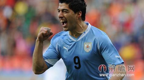 世界杯乌拉圭VS英格兰之乌拉圭首发阵容解析