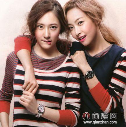 郑氏姐妹综艺公开f(x)新专辑拍摄现场 宋茜郑秀晶cp粉红史回顾