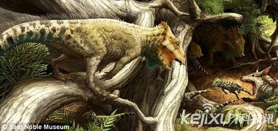新物种?美国现1.08亿年前迷你恐龙 体长仅61cm