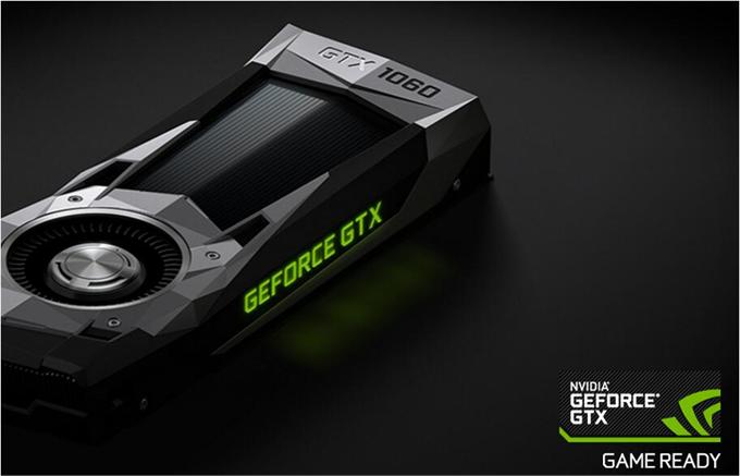 英伟达发布新一代geforcegtx1060显卡6gbgddr5x显存大幅提升显像清晰