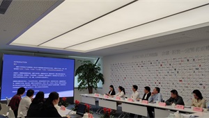 江西景德鎮浮梁縣領導一行蒞臨我院考察交流