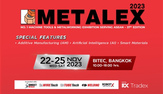 2023年泰国曼谷国际机床及金属加工机械展 Metalex Thailand
