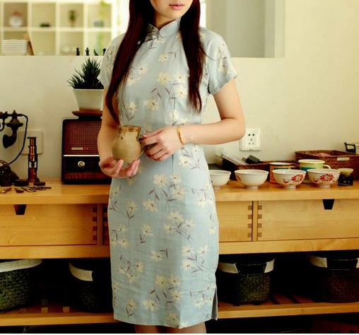 旗袍排名_旗袍美女(2)