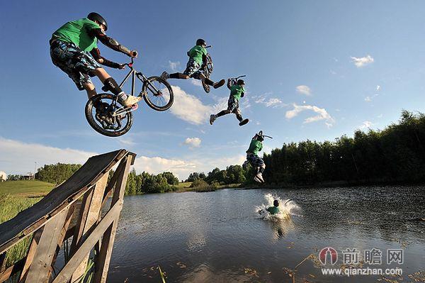 国外连贯动作摄影 记录瞬间运动轨迹