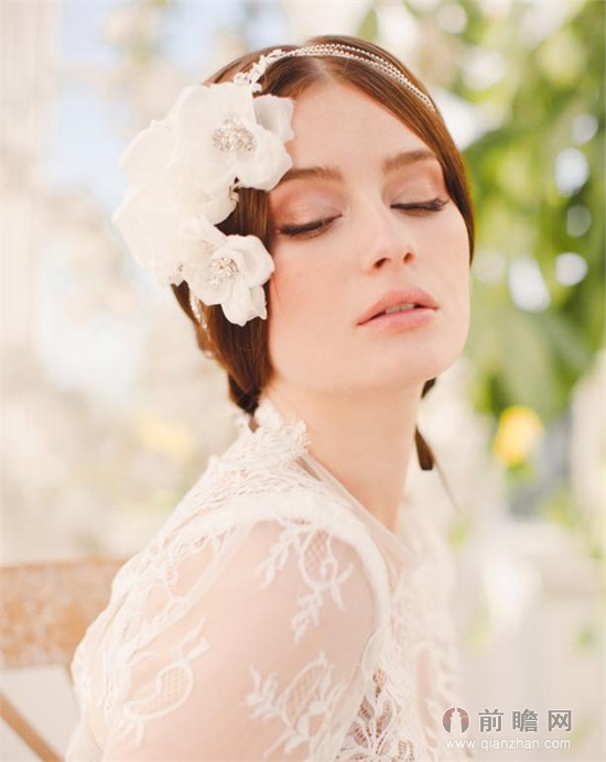 波西米亚新娘发饰