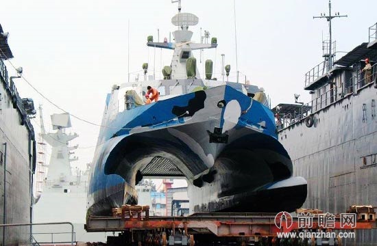 解放军隐身导弹艇全世界最多 令美航母心惊肉跳