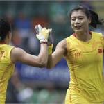 2014女曲世界杯中国3-0完胜英格兰 获得小组赛首胜