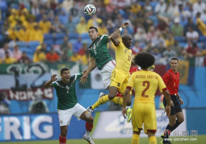 世界杯小组赛墨西哥1-0喀麦隆