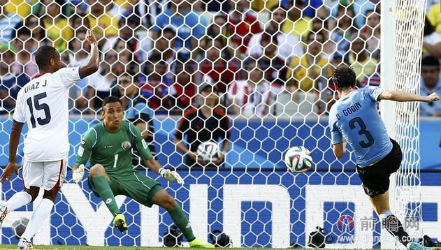 北京时间6月15日凌晨3:00，死亡之组D租的首场比赛，结果乌拉圭在先进一球的情况下被哥斯达黎加3求逆转。