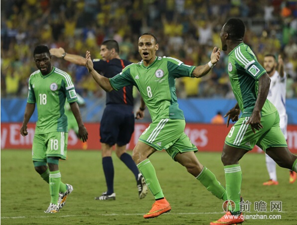 尼日利亚vs波黑精彩图集 奥德姆温破门哲科泪洒球场