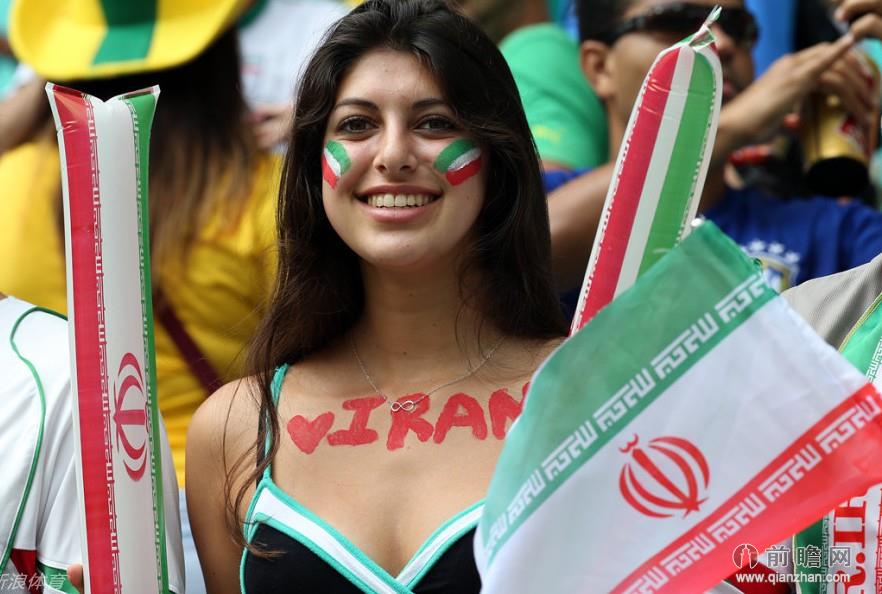 波黑vs伊朗性感伊朗足球宝贝助威 波黑丰满妹