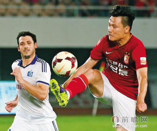 上海绿地vs广州恒大首发阵容曝光:于汉超首发