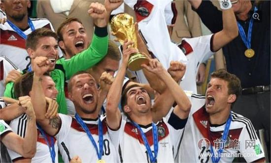 德国24年后再夺世界杯冠军 四次登顶仅此巴西（附历届世界杯冠军一览）