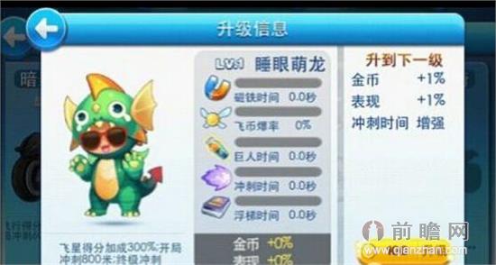 天天酷跑永久睡眼萌龙刀锋忍者抽奖技巧 新版本最强刷分刷金币搭配组合推荐
