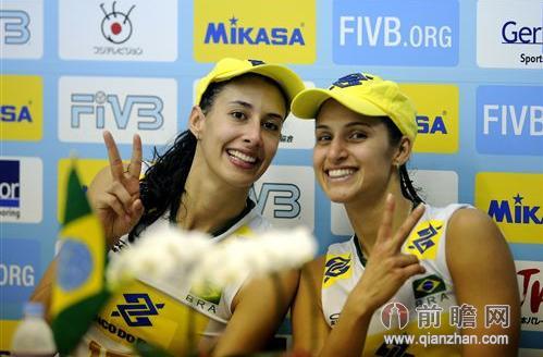 2014女排世锦赛巴西队大名单 法比亚娜谢拉领