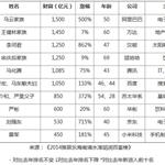 胡润富豪榜:2014雅居乐海南清水湾胡润百富榜前十名