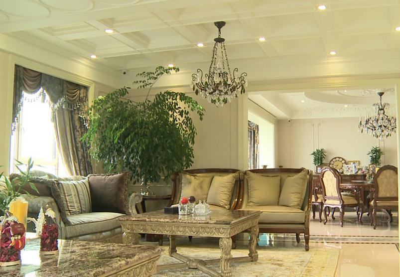 张庭豪宅曝光奢华如宫殿 私家空中花园俯瞰黄浦江