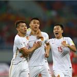 世预赛中国男足vs马尔代夫3-0视频集锦&全场录像 于大宝2球<em>张琳</em>芃头槌