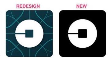 Uber再次调整Logo：回归简洁 像中国的铜钱