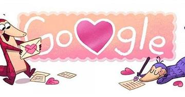 爱情环保两不误 谷歌情人节doodle呼吁保护穿山甲