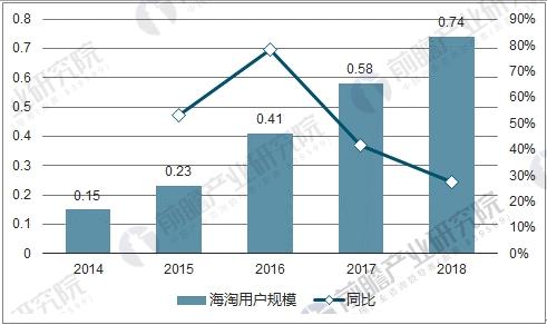 中国海淘用户数量迅速增长