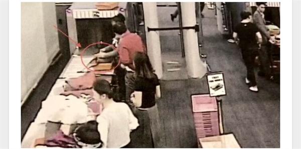 惯犯?泰国机场安检员偷现金手法专业娴熟 被抓