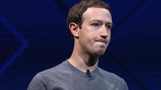 Facebook股价下跌 扎克伯格身价缩水超过60亿美元