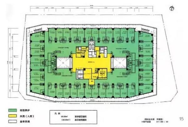 图15.四层平面图