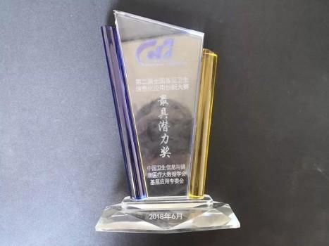 小豆苗获第二届全国基层卫生信息化应用创新大赛“最具潜力奖”