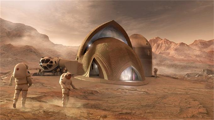 NASA火星栖息地3D打印比赛获奖作品出炉：未来火星上的房子长这样？